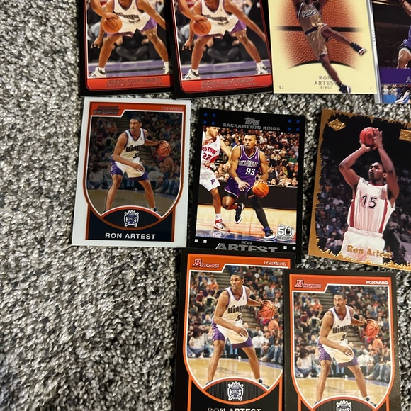 Lot of 19 Ron Artest basketball cards with Rookies Chicago Bulls - Picture 2 of 8